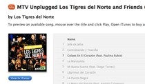 Los Tigres del Norte #1 en iTunes Mexico